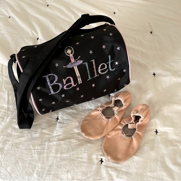 Capezio Shoes Little Girl Ballet Shoes And Ballet Bag Poshmark